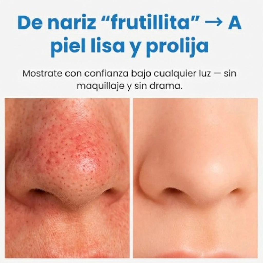 Krezia™ Quita Puntos Negros con Tecnología de Succión Avanzada.